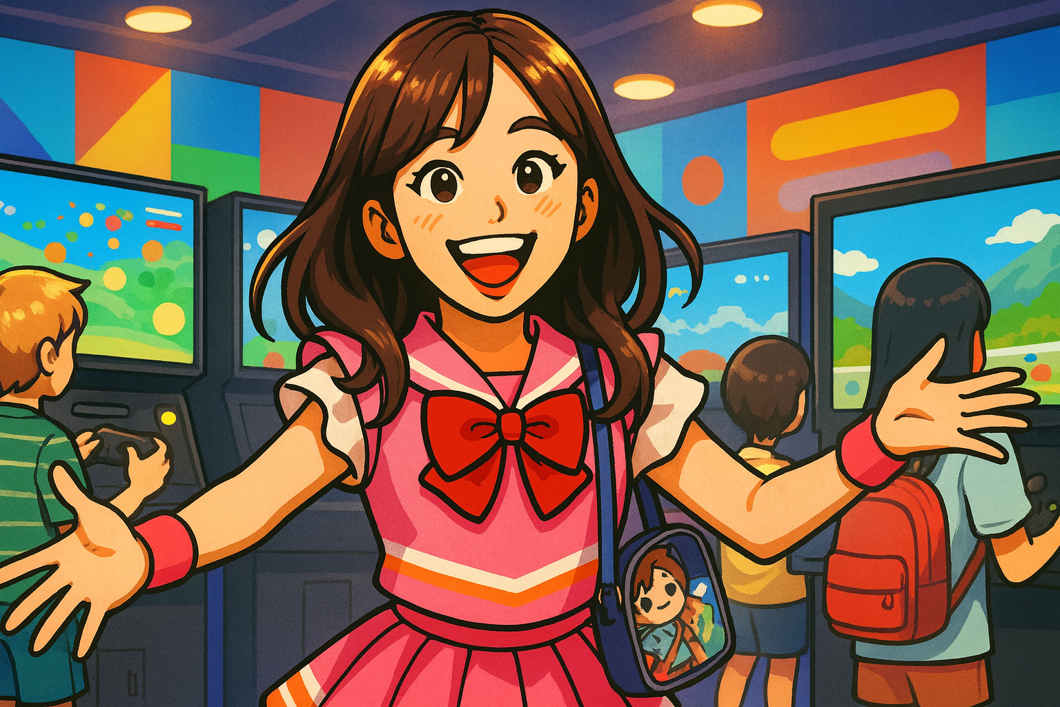 Apricotsのメンバー「ひかる」のゲームExpo